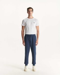 Hot Pantalon De Jogging Santiago Bleu Marine Vetements