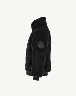 Wholesale Doudoune Reversible Grand Froid Enfant Vali 2.0 Ffur Noir Vetements D'Exterieur