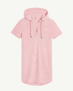 Best Robe En Coton Eponge Meg 2.0 Rose Peche Vetements