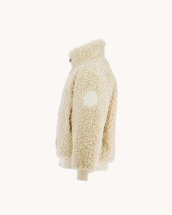 New Doudoune Reversible Grand Froid Pour Enfant Natural Vali 2.0 Sherpa Vetements D'Exterieur