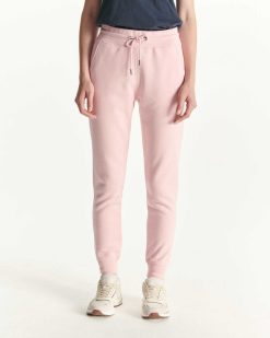 Online Pantalon De Jogging En Coton Biologique Valparaiso Rose Peche Vetements