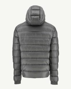 Online Doudoune A Capuche Anthracite Nat Vetements D'Exterieur