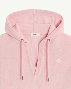 Best Robe En Coton Eponge Meg 2.0 Rose Peche Vetements