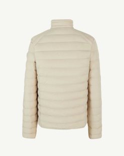 Online Doudoune Legere Stretch Beige Aragon Vetements D'Exterieur