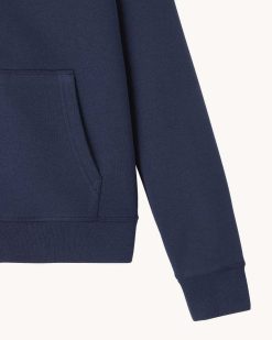 Clearance Sweat A Capuche Oaxaca Bleu Marine Vetements