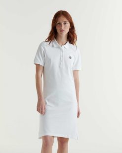 Clearance Robe Polo Palma Coton Bio Blanc Vetements