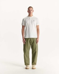 Clearance Polo Marbella Blanc En Coton Biologique Vetements