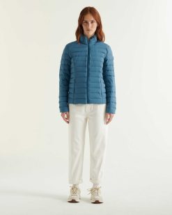 Best Veste D'Hiver Maia Light Stretch Bleu Jean Vetements D'Exterieur