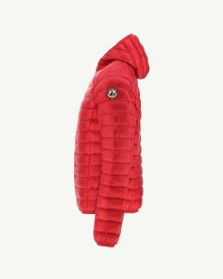 New Doudoune Legere Rouge Nico Vetements D'Exterieur