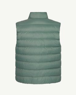 New Doudoune Sans Manches Thomas Vert Celadon Vetements D'Exterieur