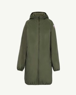 Wholesale Veste Impermeable Longue Doublee Polaire Glendale Army Vetements D'Exterieur