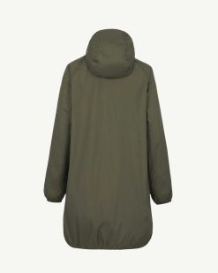 Wholesale Glendale Veste Impermeable Longue A Capuche Army Vetements D'Exterieur