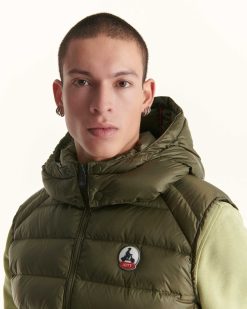 Clearance Doudoune Sans Manches Army Argent Vetements D'Exterieur