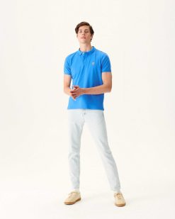 Hot Polo En Coton Biologique Azure Marbella Vetements