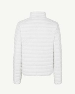 Online Doudoune Legere Blanche Mat Vetements D'Exterieur