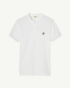 Wholesale Polo Marbella Blanc En Coton Biologique Vetements