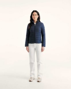 Clearance Veste D'Hiver Maia Light Stretch Marine Vetements D'Exterieur