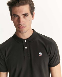 Best Polo Marbella Noir En Coton Biologique Vetements