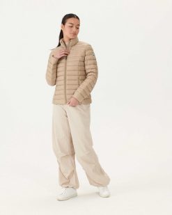 Clearance Doudoune Legere Beige Cha Vetements D'Exterieur