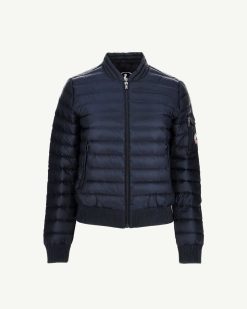 Wholesale Blouson Aviateur Leger Bleu Marine Emmy Vetements D'Exterieur