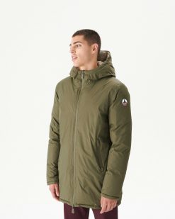 Best Doudoune Chaude A Capuche Army/Beige Toronto Vetements D'Exterieur