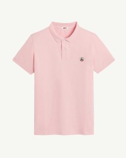 Best Polo Coton Bio Rose Peche Marbella Vetements