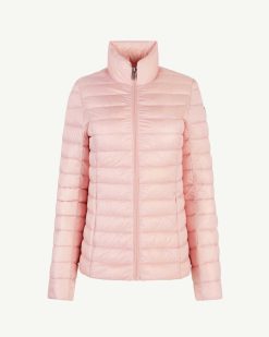 New Doudoune Legere Cha Rose Peche Vetements D'Exterieur