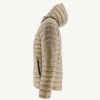 Hot Doudoune A Capuche Reversible Armee/Beige Bergen Vetements D'Exterieur