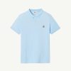 Hot Polo En Coton Biologique Marbella Bleu Ciel Vetements