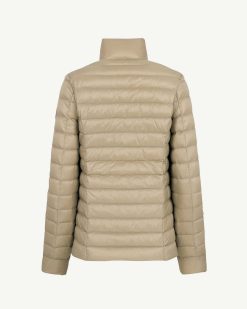 Clearance Doudoune Legere Beige Cha Vetements D'Exterieur