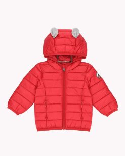 Wholesale Doudoune A Capuche Rouge Baby Mael Bebes