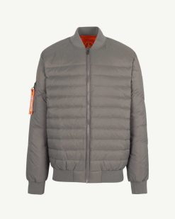 Online Blouson Aviateur Rhona Taupe Jott X Palladium Vetements D'Exterieur