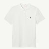 Clearance Polo Marbella Blanc En Coton Biologique Vetements