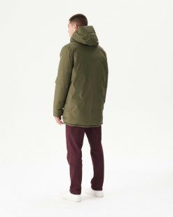 Best Doudoune Chaude A Capuche Army/Beige Toronto Vetements D'Exterieur