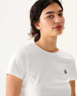 Hot T-Shirt A Col Rond Blanc Rosas Vetements