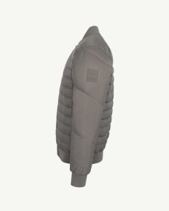 Online Blouson Aviateur Rhona Taupe Jott X Palladium Vetements D'Exterieur