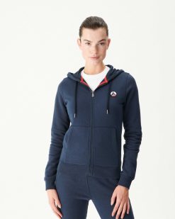 Clearance Sweat A Capuche Oaxaca Bleu Marine Vetements