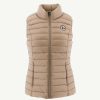 Clearance Doudoune Legere Sans Manches Beige Seda Vetements D'Exterieur