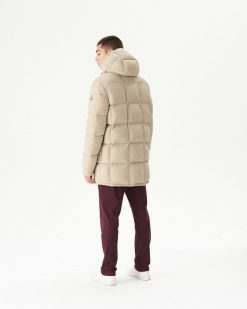 Best Doudoune Chaude A Capuche Army/Beige Toronto Vetements D'Exterieur