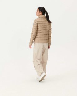 Clearance Doudoune Legere Beige Cha Vetements D'Exterieur