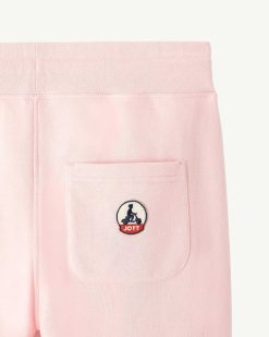 Online Pantalon De Jogging En Coton Biologique Valparaiso Rose Peche Vetements