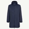 Hot Veste Longue Impermeable Doublee Polaire Oban Marine Vetements D'Exterieur