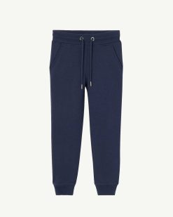 Clearance Pantalon De Jogging En Coton Biologique Pour Enfant Arica Bleu Marine Vetements