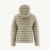 Best Doudoune A Capuche Beige Carla Vetements D'Exterieur