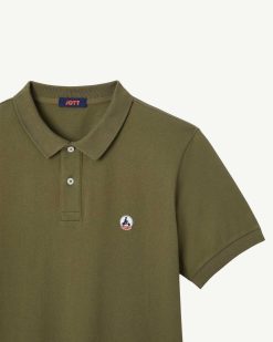 Hot Polo En Coton Biologique Army Marbella Vetements