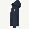 Clearance Veste D'Hiver Reversible A Capuche Pour Enfant Kyoto 2.0 Ultralight Bleu Marine/Beige Vetements D'Exterieur