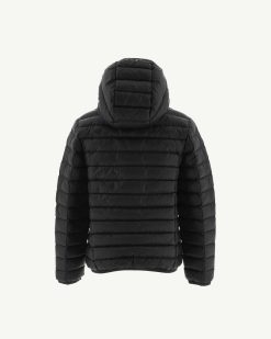 Best Doudoune Noire A Capuche Hugo Vetements D'Exterieur