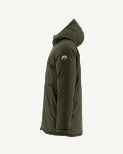 Best Doudoune Chaude A Capuche Army/Beige Toronto Vetements D'Exterieur