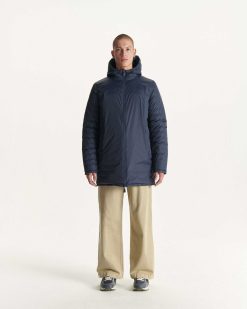 Best Doudoune Legere Reversible Bleu Marine Amsterdam Vetements D'Exterieur