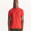 Hot Polo En Coton Biologique Marbella Rouge Feu Vetements